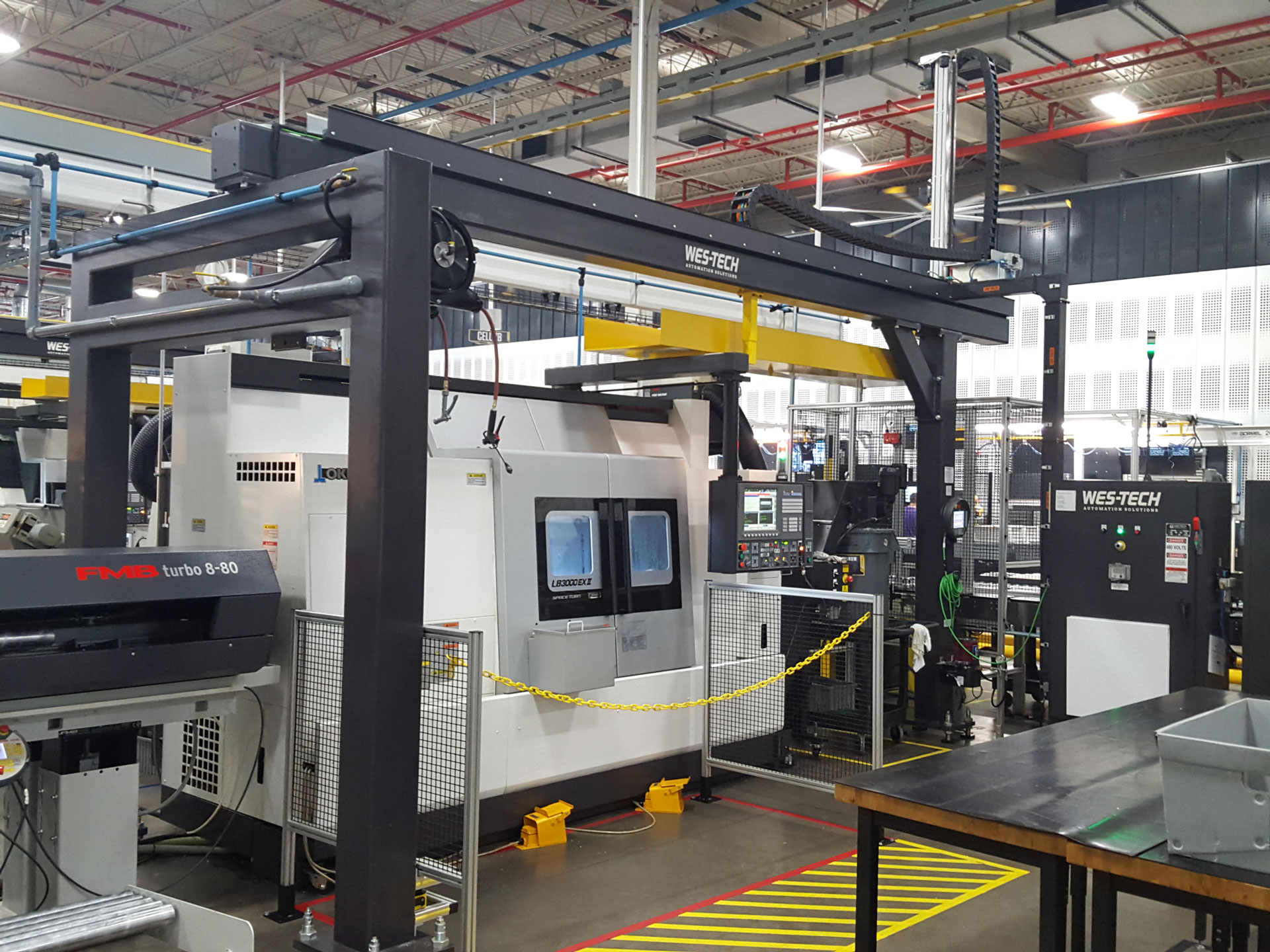 Gantry Machine Tending