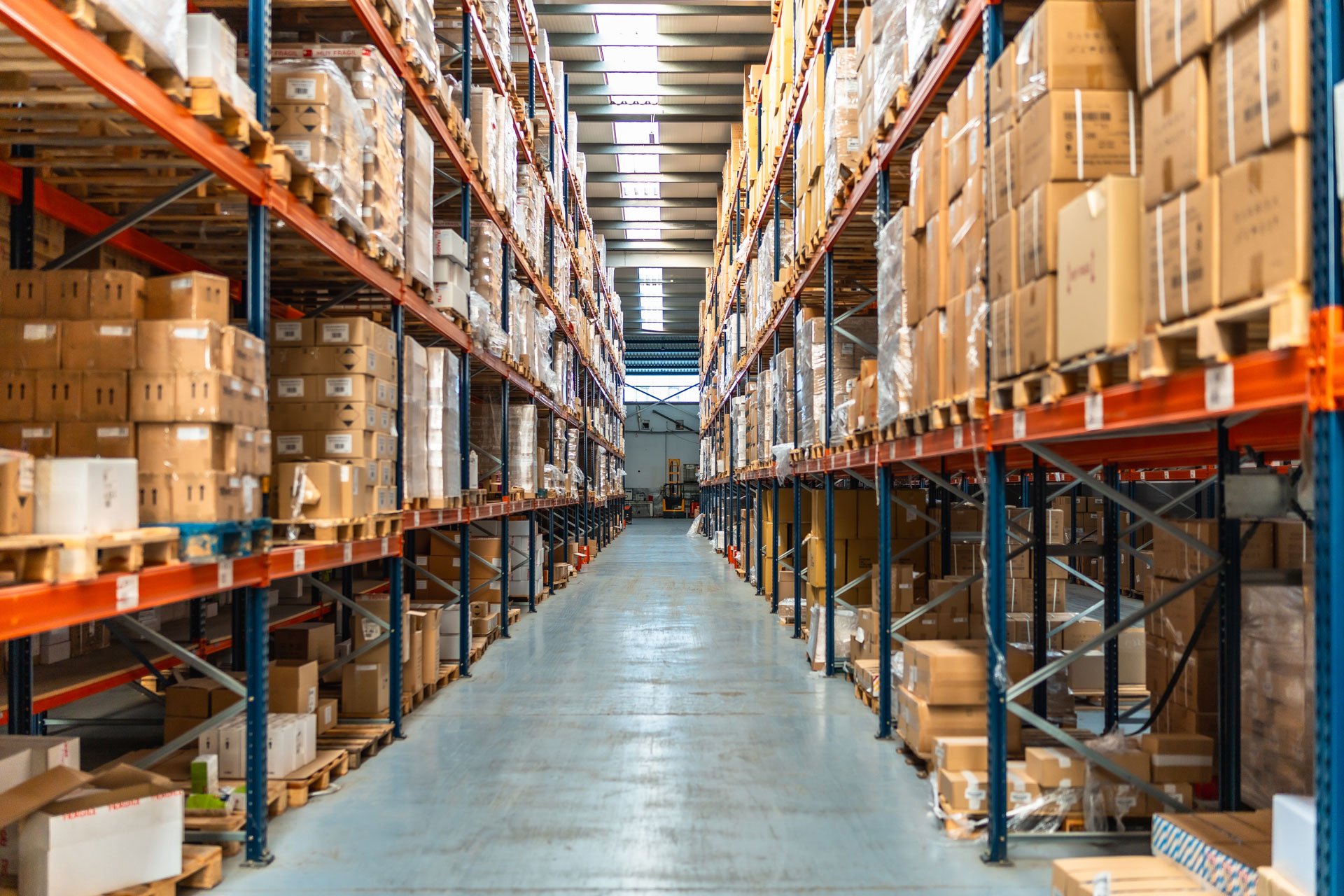 shipping parts warehouse